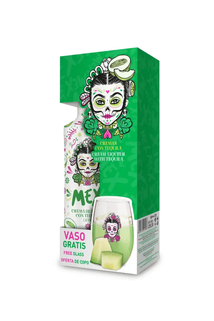 GLASS PACK MEX CREAM MELON X 700 ML