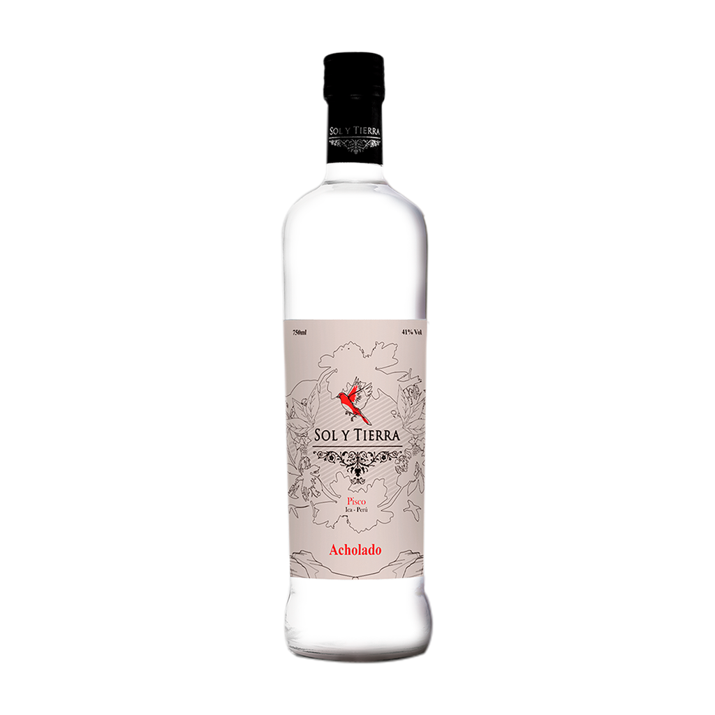 PISCO SOL Y TIERRA ACHOLADO X 750 ML