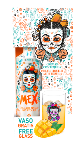 GLASS PACK MEX CREAM MANGO X 700 ML