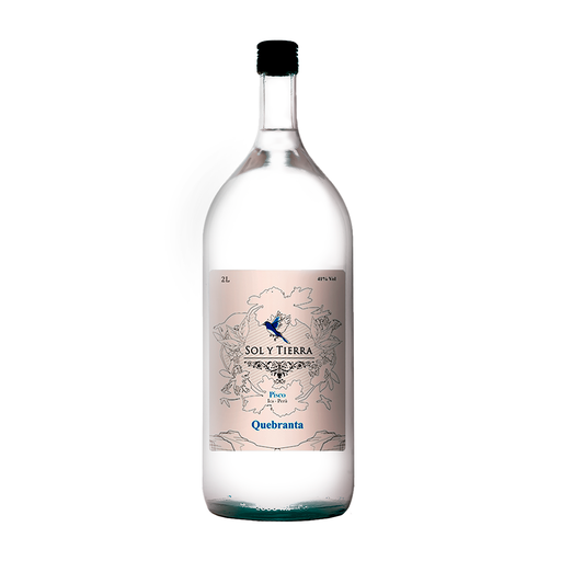 PISCO SOL Y TIERRA QUEBRANTA X 2 L